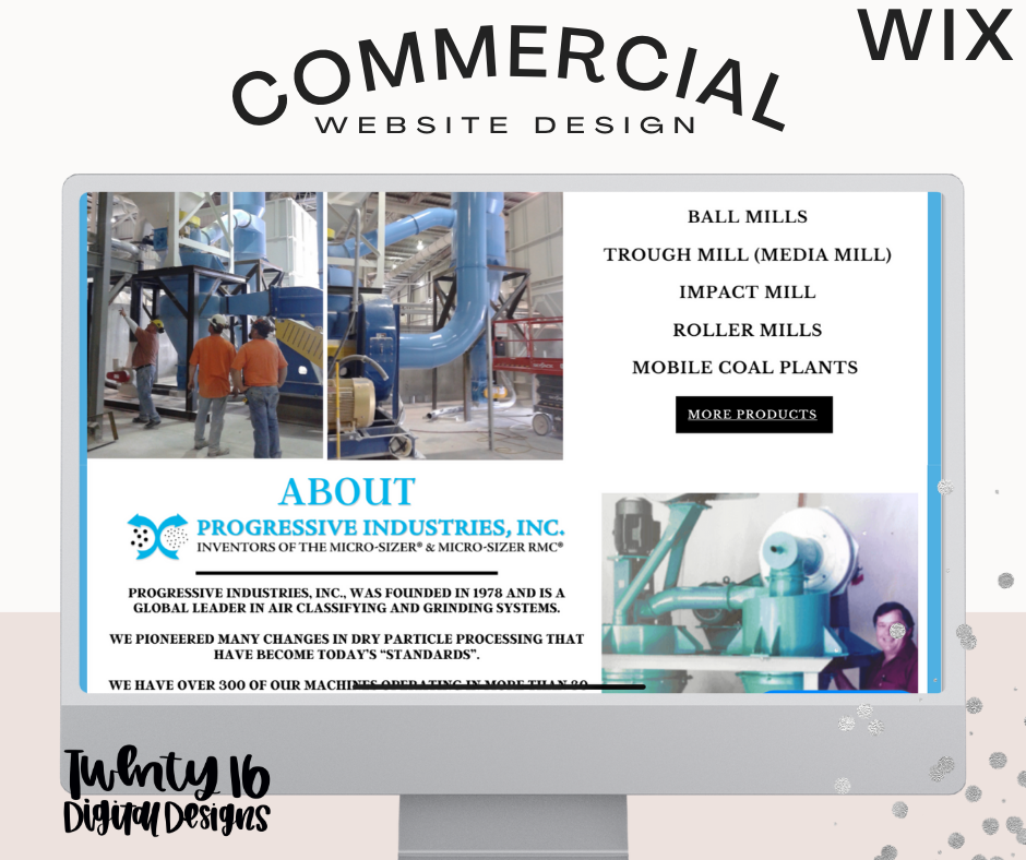 COMMERCIAL Website Design